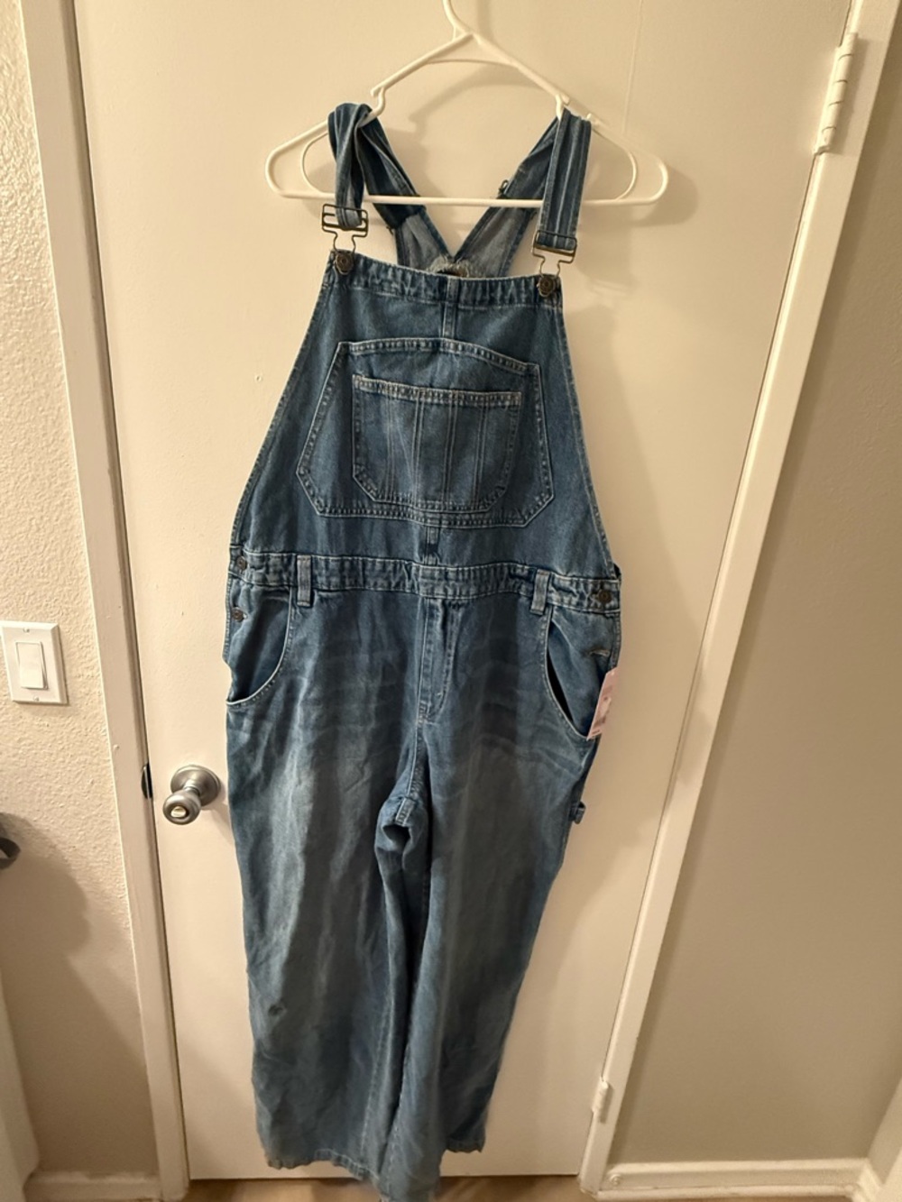 Target Blue Denim Overalls with Bib - Picture 3 of 8